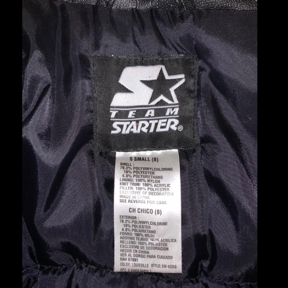 Vintage Louisville Cardinal Starter leather jacket - Picture 6 of 6